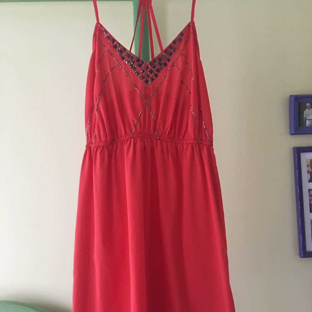 Urban Outfitters Orange Dress